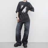 (Unisex) Tween Washing Denim Pants