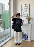 [unisex] Hams Pigment Printing Short Sleeve Tee