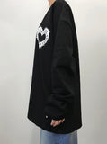 HEART LONG SLEEVE T