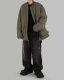 Double patch balloon jeans