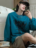 Deepline printed sweatshirt