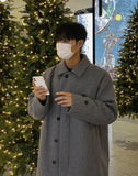Rets Balmacaan Wool Coat