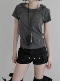 Bint Pigment Layered Hoodie