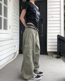 Feud Dyed Washed Cargo Pants