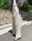 Kit Two-Pintuck Banding Slacks