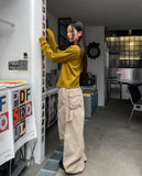 Jay Back Pocket Parachute Cotton Pants