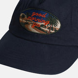 Palm tree embroidery patch ball cap