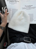 Mohair Brush Beanie