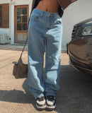 -3 kg Maxi Wide Denim Pants