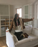 Sobi Snowflake Ribbon Cable Knit