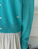 Bven Basic Round Cardigan