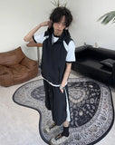 Ferrard zipper Bermuda pants
