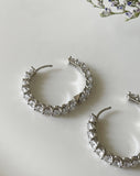 Zeroan Cubic Ring Earrings