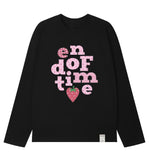 Berry END OF TIME Long Sleeve T-Shirt