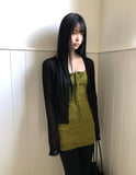 Shuning Bustier Mini One Piece