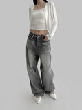 Langle Grey Washing Denim