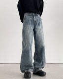 Vortex Washing Wide Denim Pants