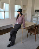 Xion Dot Dot Dot Corduroy Corduroy Corduroy Wide Track Pants