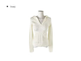 Bacca Slim Cable Hood Knit