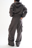Closer thermal cargo string sweatpants
