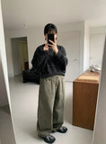 Comfy Hairy Round Knit