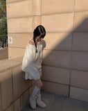 Menma Cozy Long Loose Fit Knit