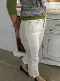 Canby Side Slit Ankle Length Capri Pants