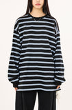 Relaxed stripe long sleeve