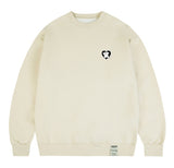 Bear Heart Embroidery Sweatshirt