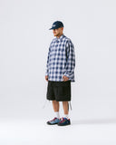 Seersucker Gradation Check Shirt