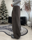 Aaron Striped Fleece Pants