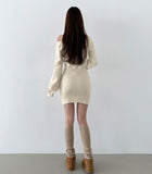 Feminine Mood Slim Fit H-Line Tight One Piece