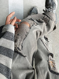 Rivet Stripe Knit Tee