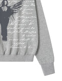TAKE ME One-Shoulder Sweatshirt