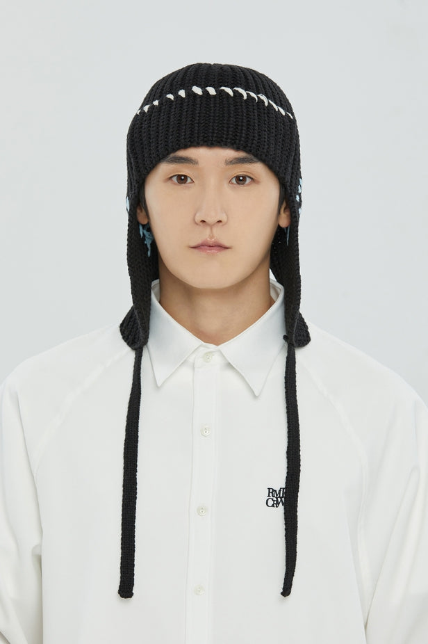 [ROMANTIC CROWN]★HAND STITCH KNIT TROOPER HAT HAND STITCH KNIT TROOPER HAT - ROMANTIC CROWN | 60% - Asian