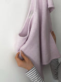 Poring V-neck short-sleeved knit