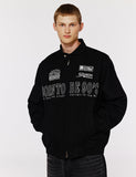 Vintage Cotton Twill Biker Jacket