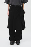 (W) Rag Pleats Skirt
