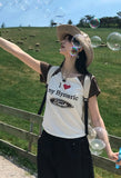 HYSTERIC RAGLAN HALF T