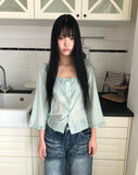 The Hearts Three Quarter Blouse