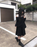 Pami Layered V Loose Fit Knit