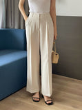 Hien Pin Tuck Span Wide Slacks