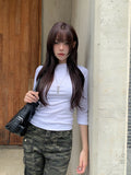 Yeru Cargo Military Bootcut Pants