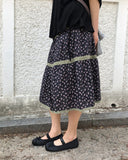 Pottle Lace Tiered Skirt