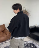 Kyle Washed Crop Trucker Jacket