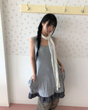 Lipf Pocket Sleeveless One Piece