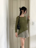 Rattan Vintage Washed Surgical Mini Skirt