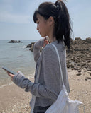 Kyuken Sleeveless Cardigan Set