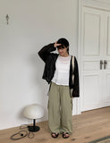 Kellet Summer Banding Wide Cargo Pants