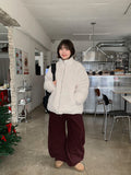 Cosito String Reversible Fleece Over Padded Jumper